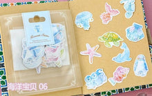 Load image into Gallery viewer, 70pcs/ pack Kawaii Stickers Romantic Small Sticker Painted Watercolor Diary Photo Decorative Stickers