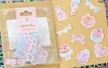 Load image into Gallery viewer, 70pcs/ pack Kawaii Stickers Romantic Small Sticker Painted Watercolor Diary Photo Decorative Stickers