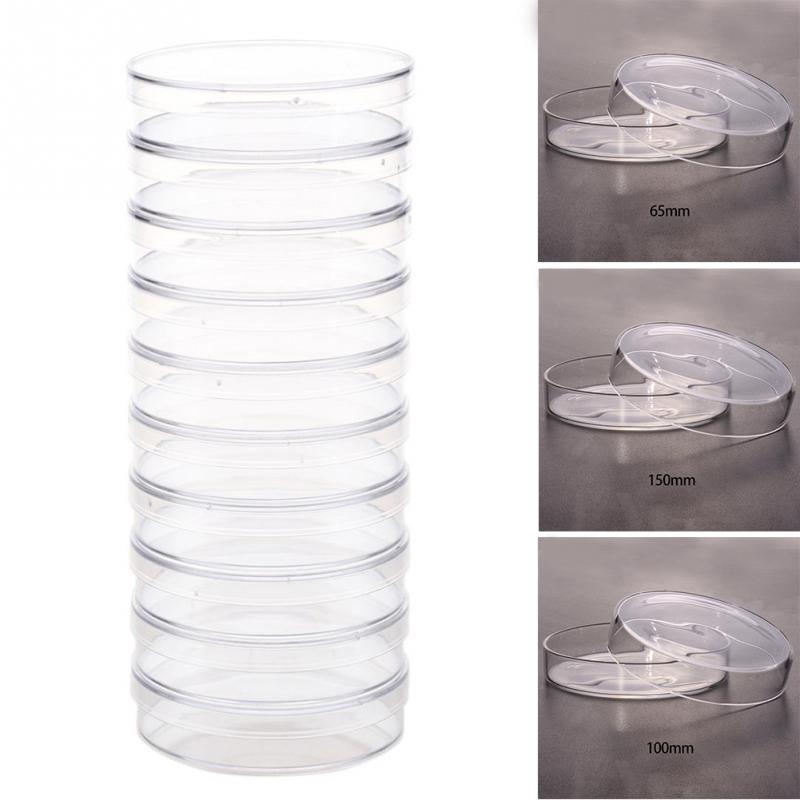 10pcs 35mm Clear Petri Dishes Affordable For microorganisms Cell Clear Sterile Chemical Instrument Drop Shipping #20
