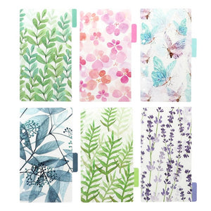 A5 A6 Laser transparent Notebook Planner Organizer Paper Planner Inner Page ring binder Diary Bullet Journal Notebook Wholesale
