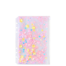 Load image into Gallery viewer, A5 A6 Laser transparent Notebook Planner Organizer Paper Planner Inner Page ring binder Diary Bullet Journal Notebook Wholesale